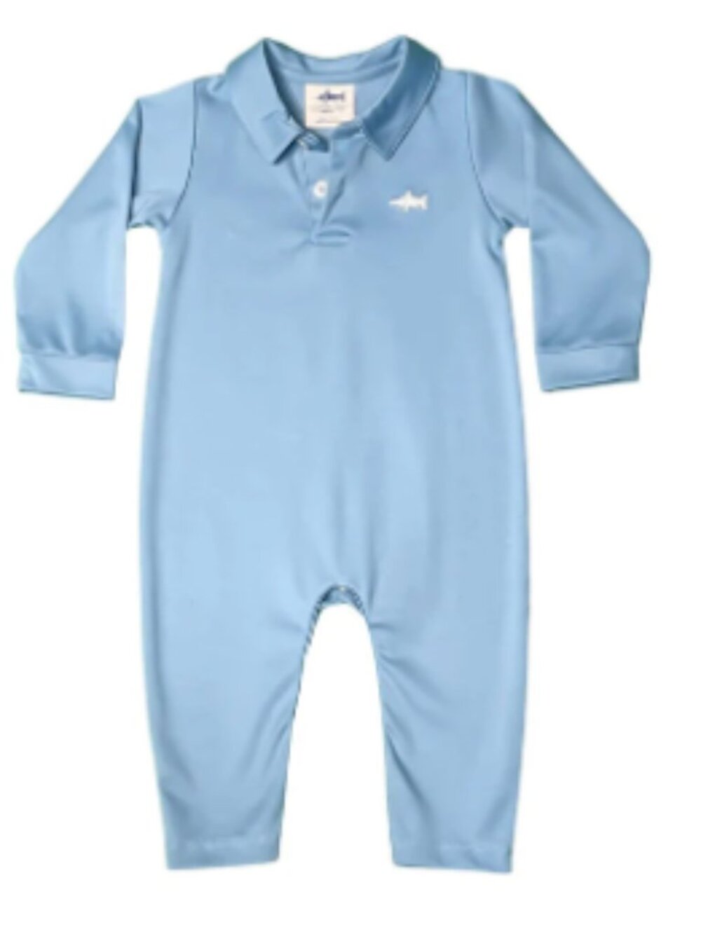 Saltwater Boys - Signature Pima Polo Romper (Niagra)